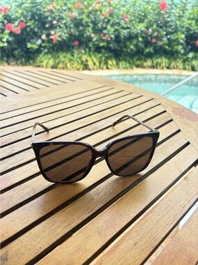 Jimmy Choo Classic Tortoiseshell square Women's Sunglasses Brown Lenses